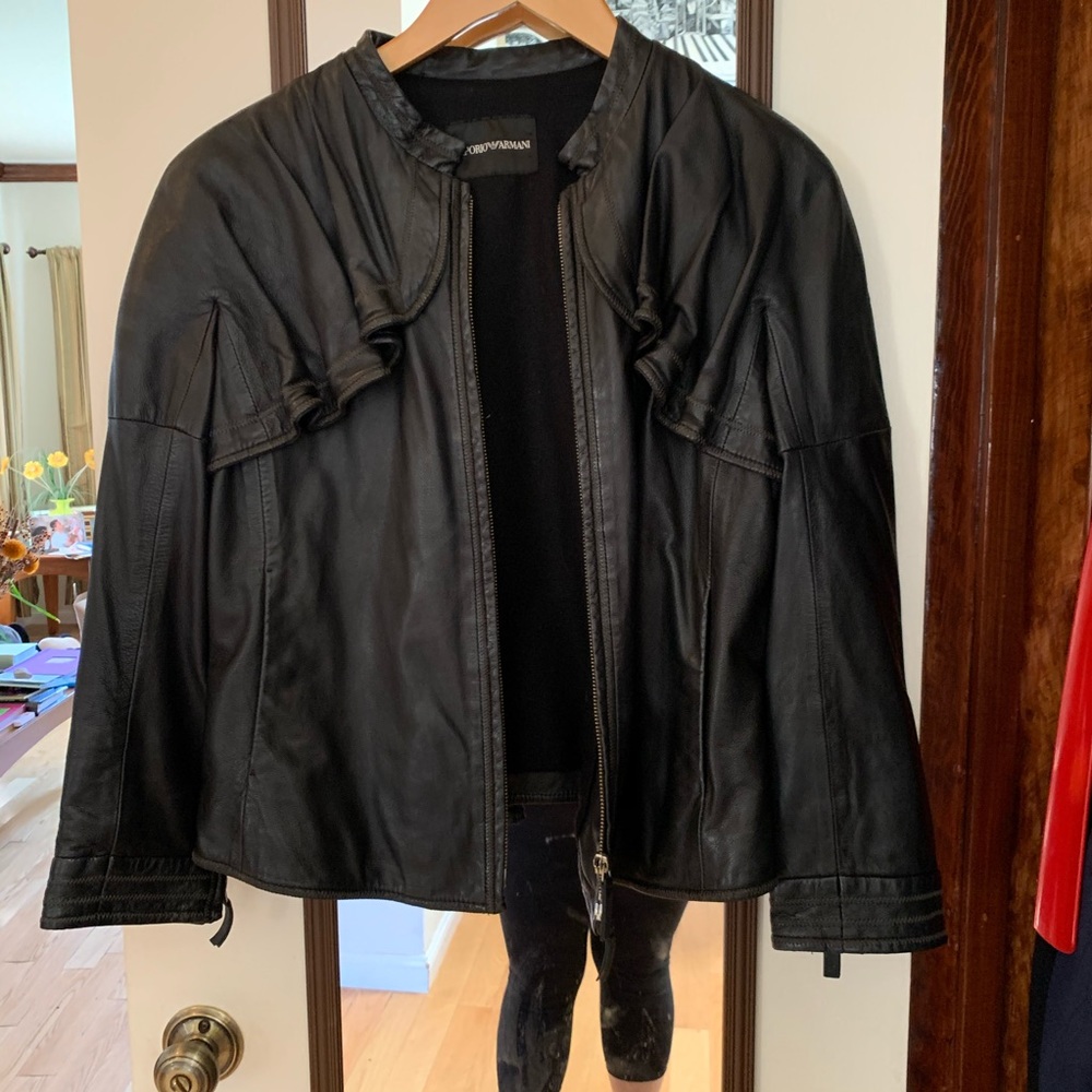 Enporio Armani leather jacket